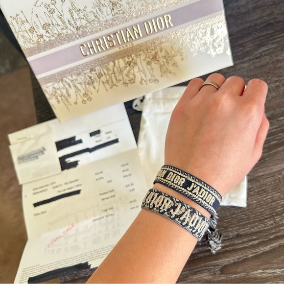 Dior Friendship Bracelets (Pair) - Picture 4 of 14